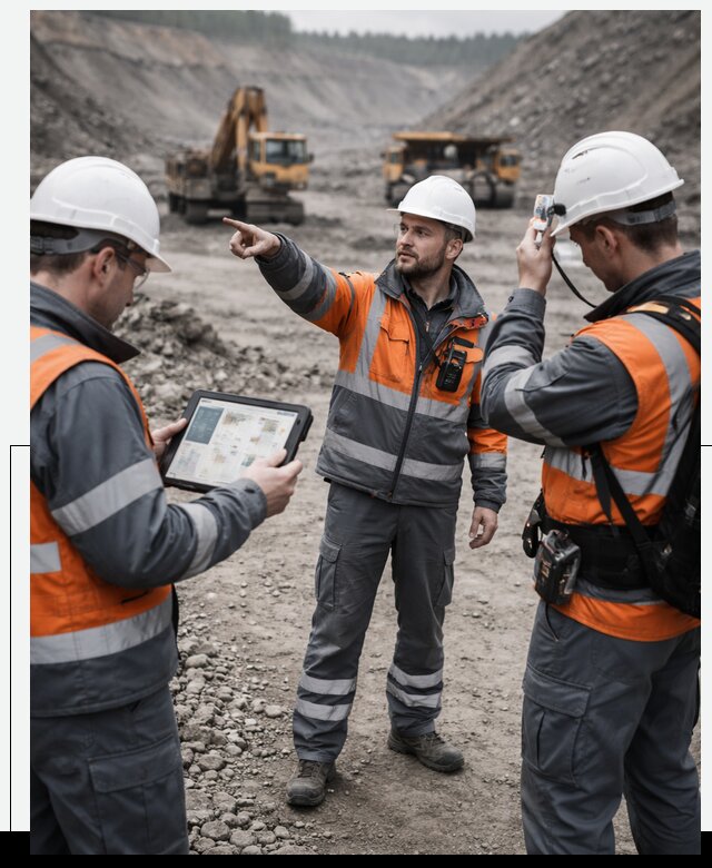 Система контроля персонала для горнодобывающей отрасли в Удомле