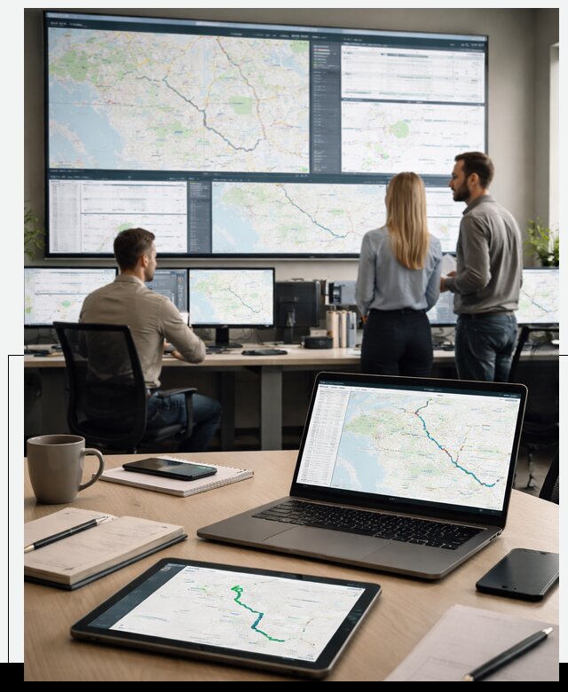 Трекинг грузов и Fleet Management, мониторинг автопарка в Удомле