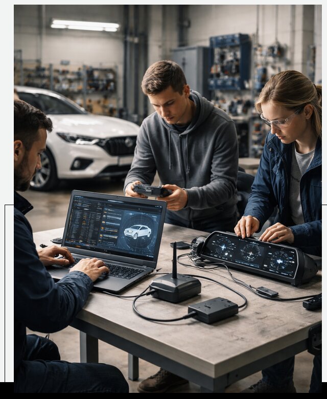 Разработка Connected Car и ПО для автопрома в Удомле