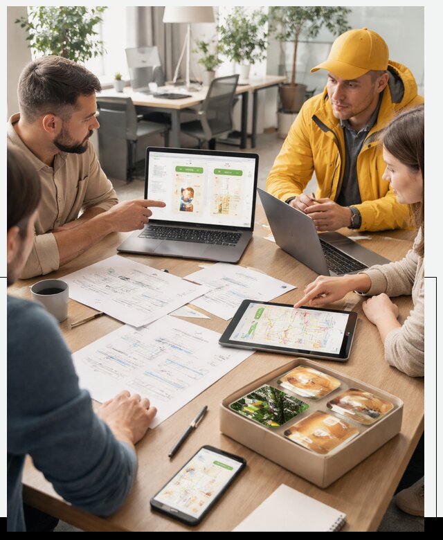 Разработка агрегатора доставки еды в Удомле от 15584 р., АвикейДмл