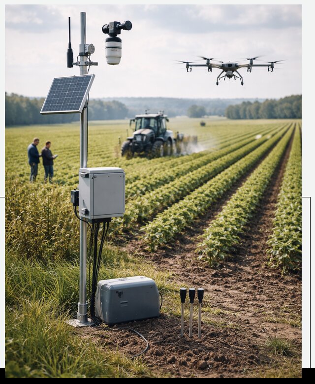 Разработка IoT мониторинга полей в Удомле от 8831 р. | АвикейДмл